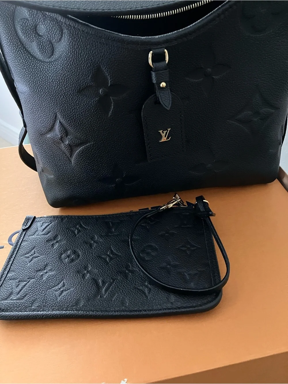 Louis Vuitton Black PM Empreinte